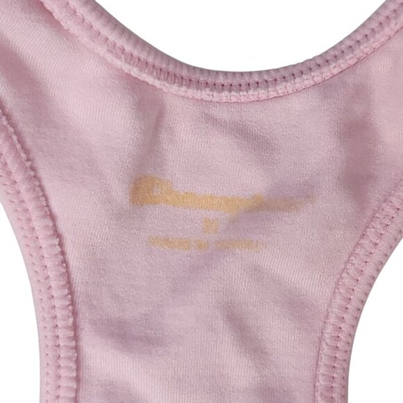 Champion Wireless Sports Bra Pink Medium Unpad Racerback Pullover Full AF5001 - Picture 8 of 9